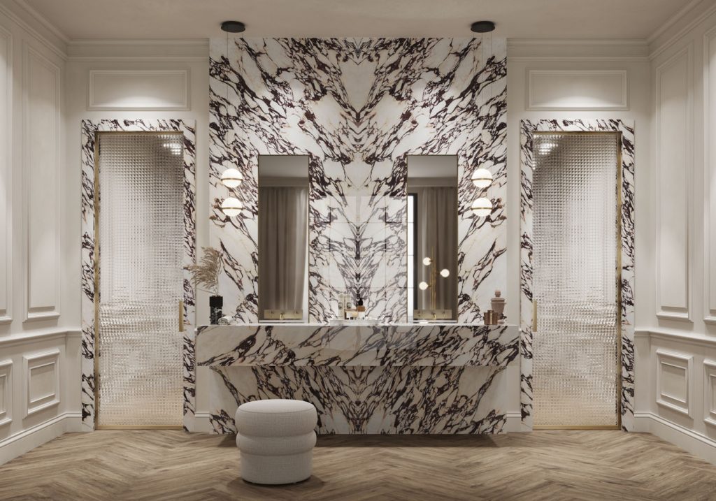 MB06 Calacatta Oro B Satin 12mm 162x324 Infinity