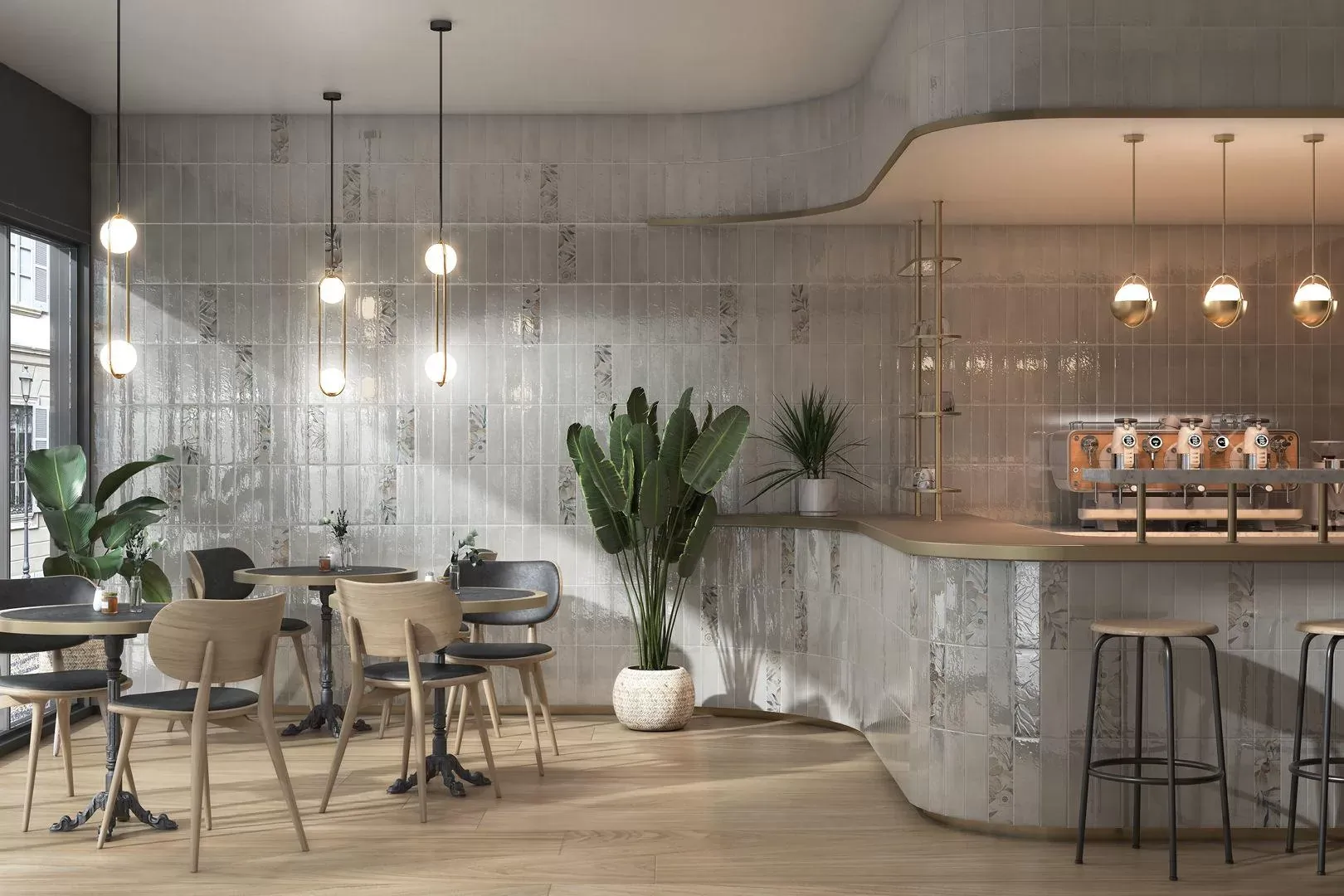 9042 Тракай коричневый темный глянцевый 8.5x28.5 Kerama Marazzi фото 2