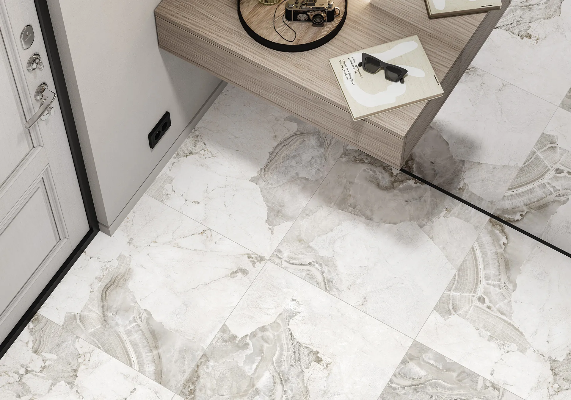 GFU6060PTG04R Patagonia Ice матовый карвинг 600x600x9 Alma Ceramica (Уралкерамика) фото 19