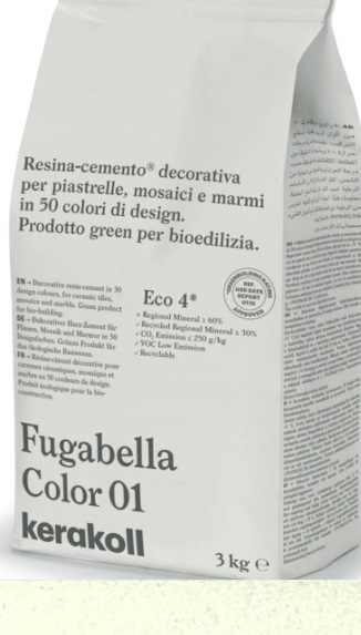 Fugabella Color затирка для швов 17 3кг Kerakoll