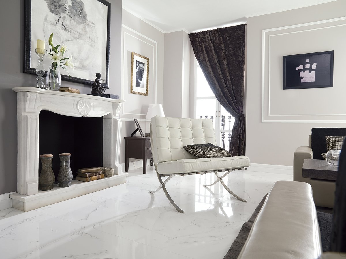 V1440163 Bianco Carrara 33.3x100 Porcelanosa