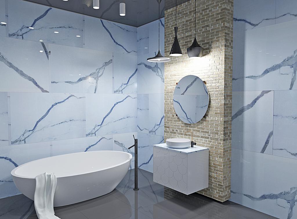 Statuario Tile Kraft
