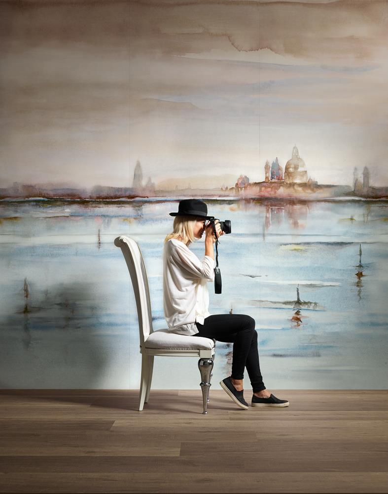 Wonderwall Silver Leaf Natural 3.5 mm 100x300 Kerlite фото 24