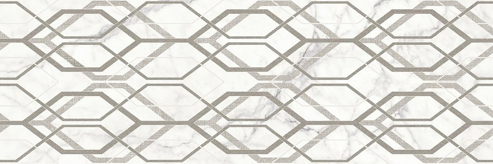 M4Q0 Marbleplay Decoro Net Statuarietto 30x90 MARAZZI Italy