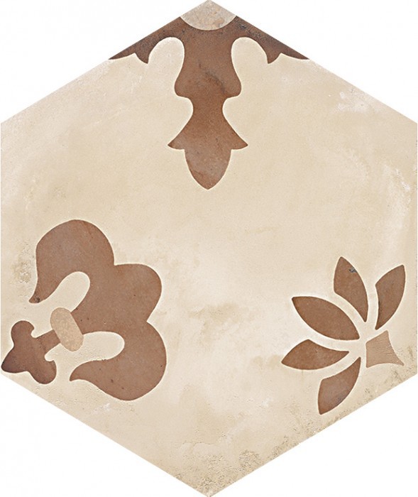 Mix Decori Esagonо Vers. C 25х21,6 Marca Corona