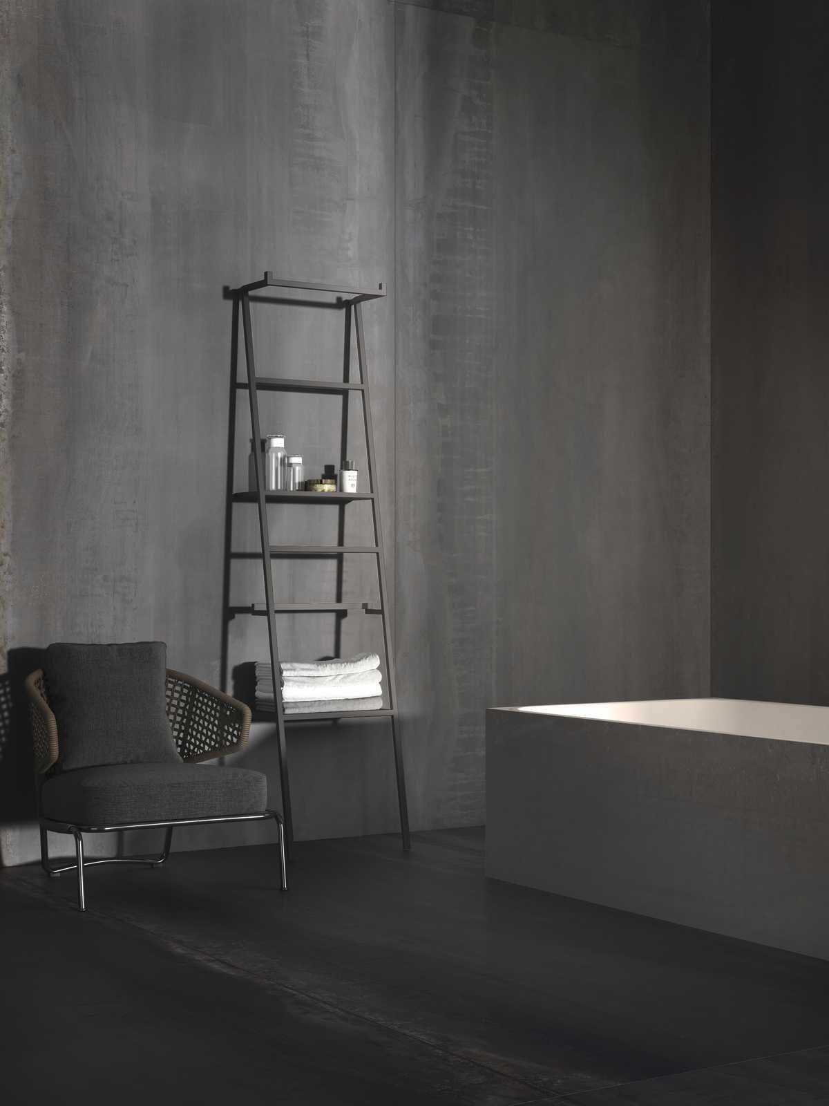 M11G Grande Metal Look Iron Dark matt. 120x240 MARAZZI Italy