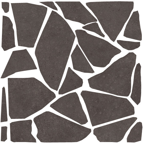 4101229 Palladiana Crock Mosaic Ebony 40x40 41ZERO42