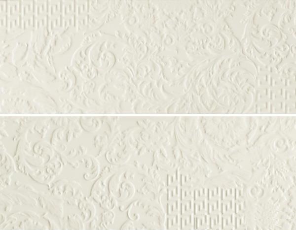 68640 GOLD BIANCO PATCHWORK mix 25x75 Versace (Gardenia Orchidea)