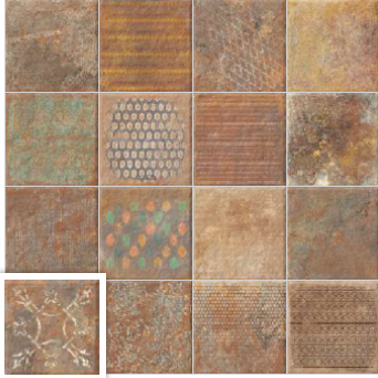Scs Trivia Rust 19,8х19,8 Simpolo Ceramics