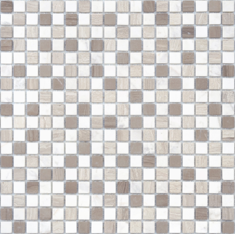 Pietra Mix 3 MAT 15x15x4 305x305 Caramelle Mosaic