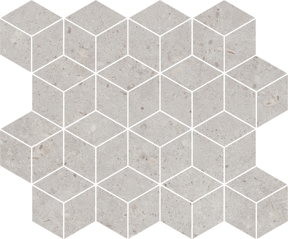 T017/14053 Декор Риккарди мозаичный серый светлый матовый 45x37,5 Kerama Marazzi
