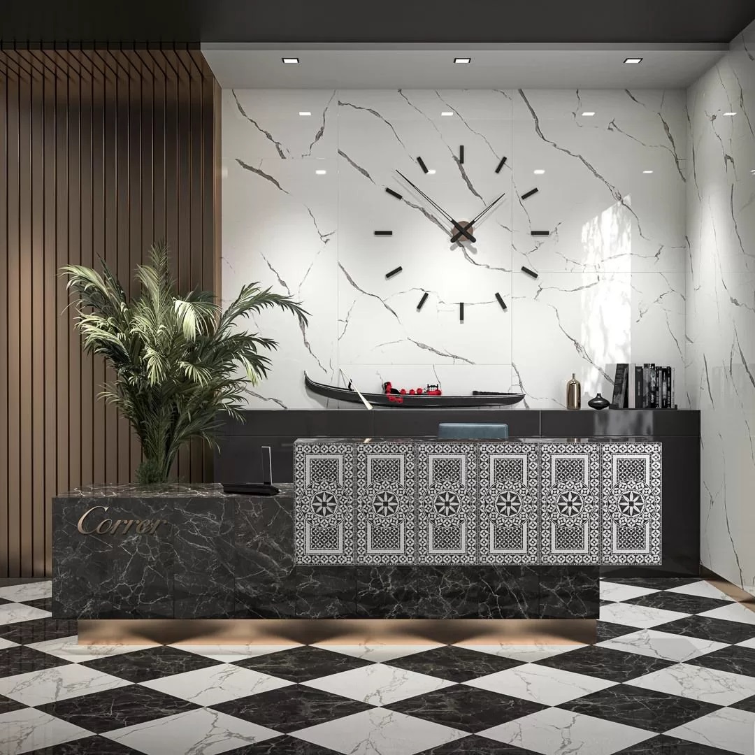 ID159 Декор Коррер наборный белый глянцевый 30x60x0,9 Kerama Marazzi фото 16