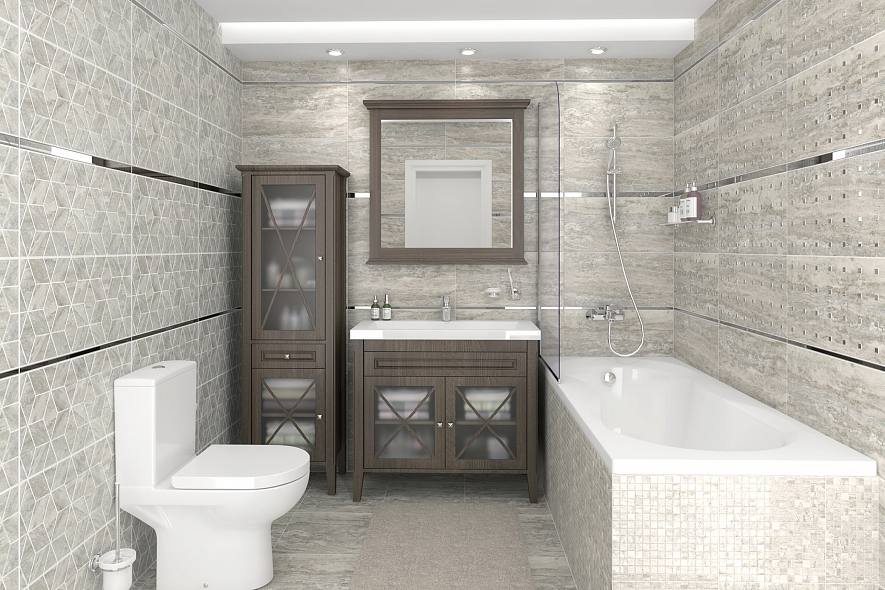 Декор Echo Elemental серый 30х60 Laparet