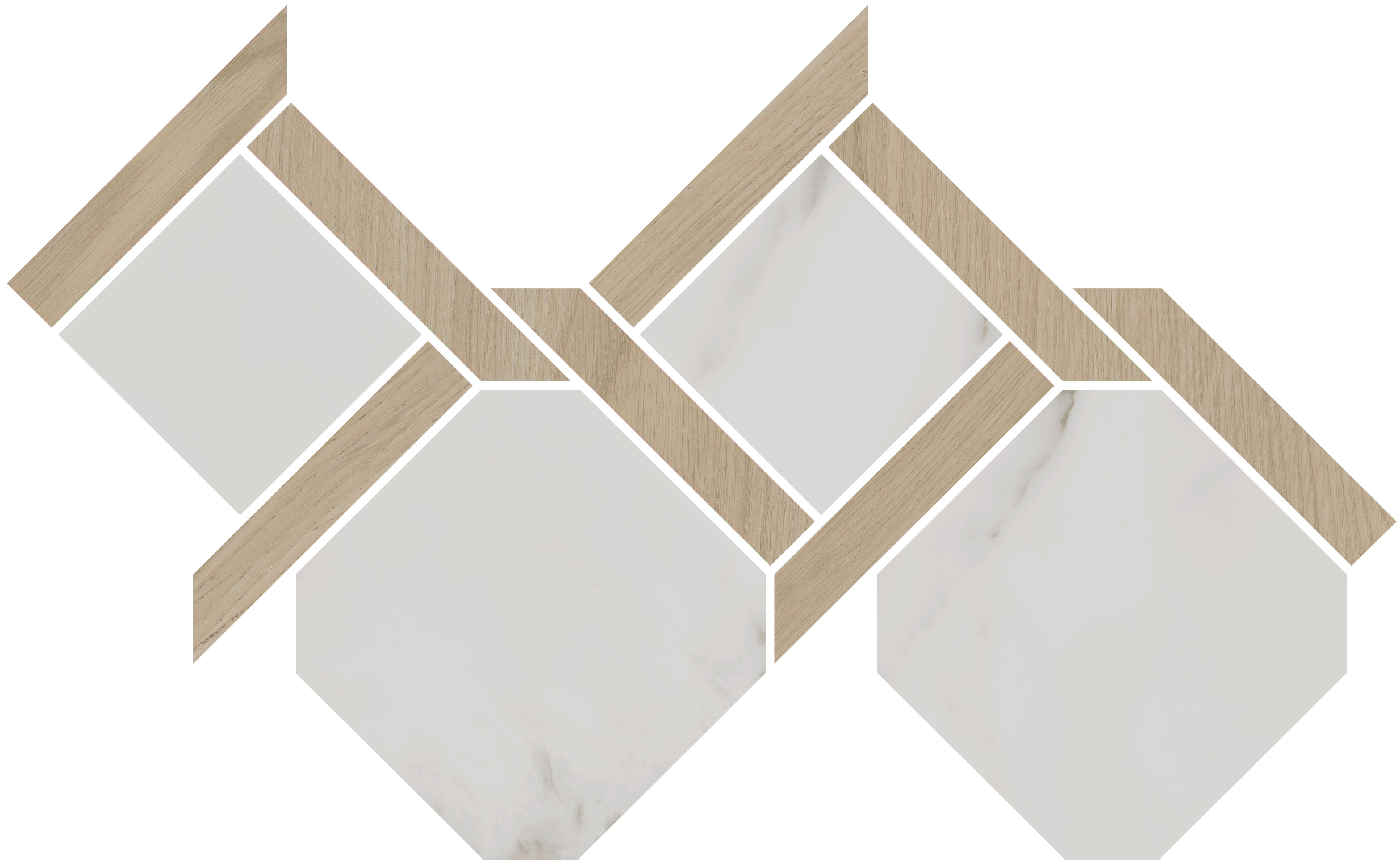 ID168 Декор Монте Тиберио наборный матовый 48x29,5x0,9 Kerama Marazzi