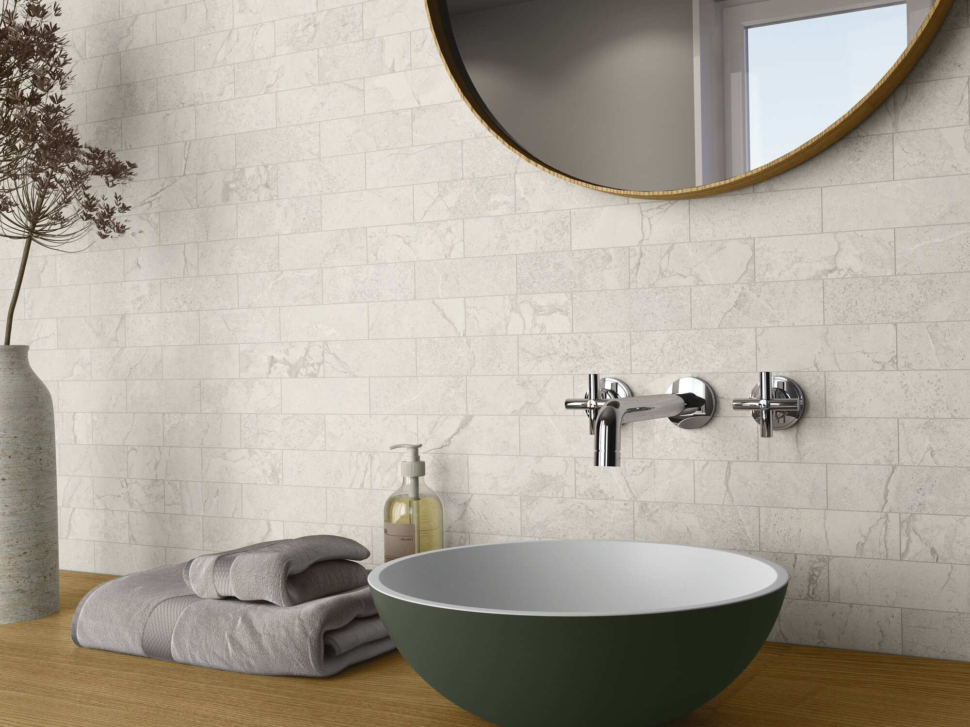 A044973 Alloy Cream Matt Rect 60x120 Ape Ceramica фото 6