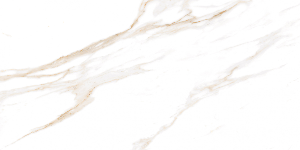 Calacatta Regal Gold Белый Полированный 60х120 Ceradim