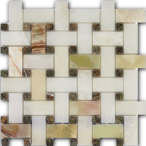 Verde Onix + Rain Forest Green 3*6*1 30,5*30,5 Art & Natura