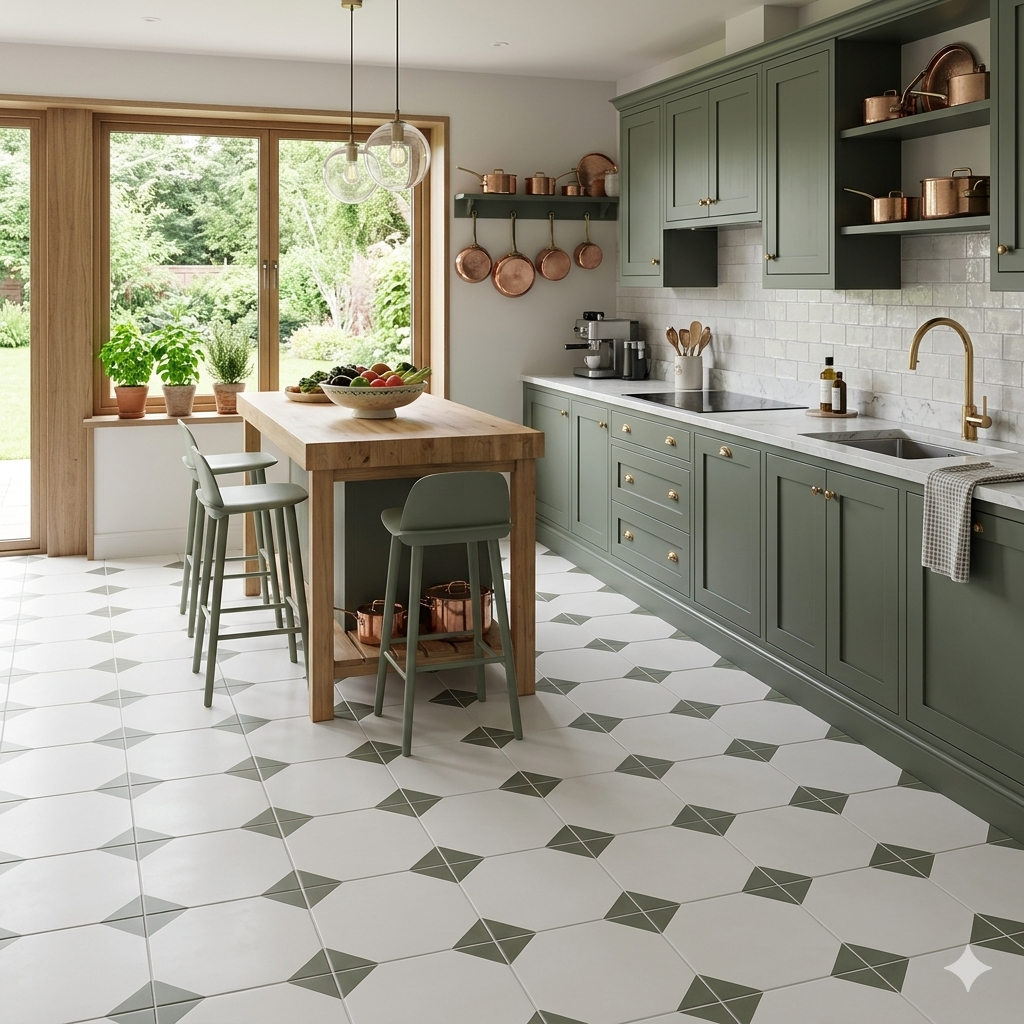 DV Blue Pre-cut 45x45 Etili Seramik фото 3