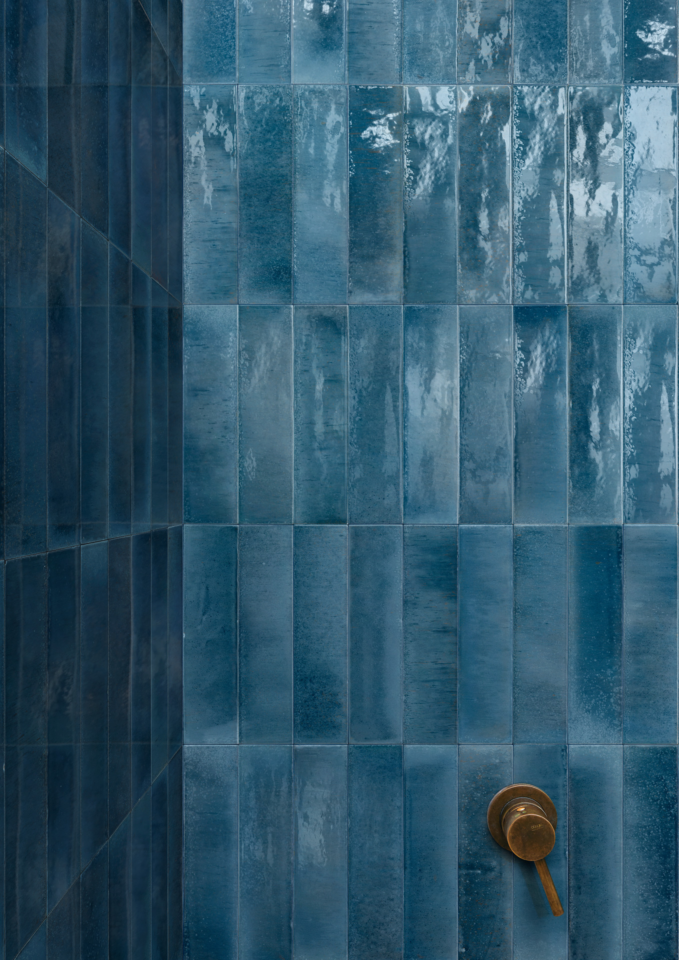MFFF Lume Blue Lux Esagona 21x18.2 MARAZZI Italy