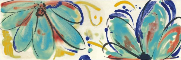 FLOWERS SEA MIX 20x60 Imola Ceramica