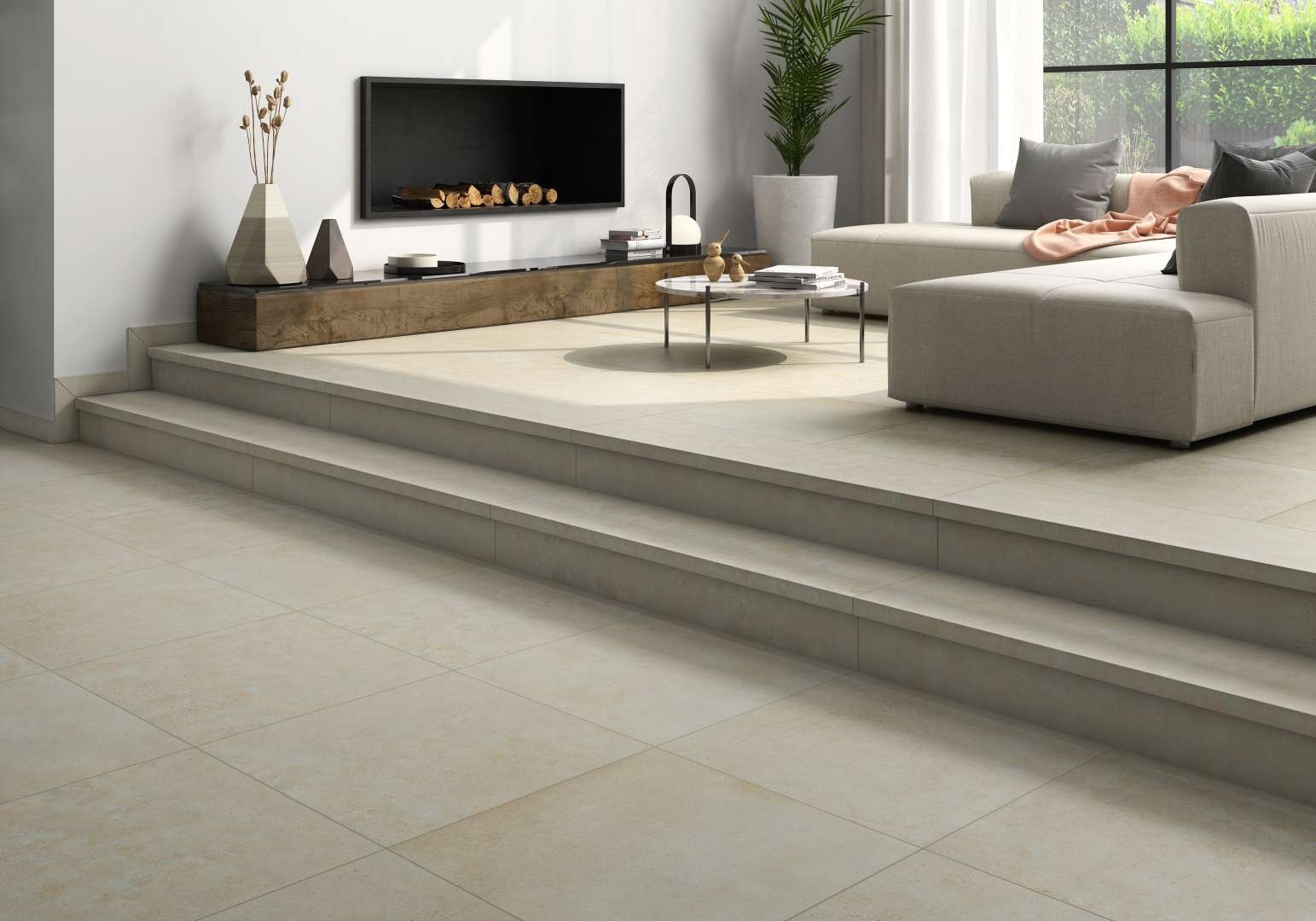 906282 Base Urban Grafito Liso Rect. 59.7x119.7x1 Gres de Aragon