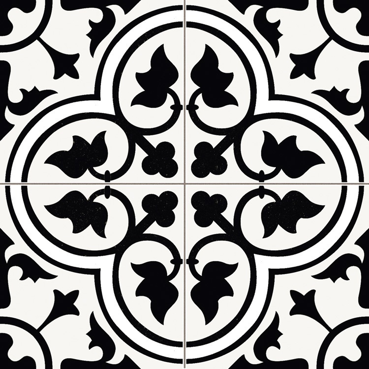 Dover Black Pre 45x45 Prissmacer