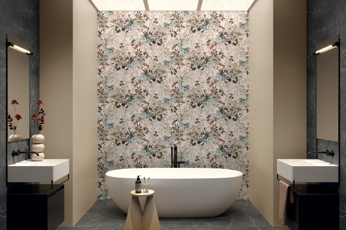 PF60009656 Gioia Brit Ret 60x120 Gardenia Orchidea (Versace)