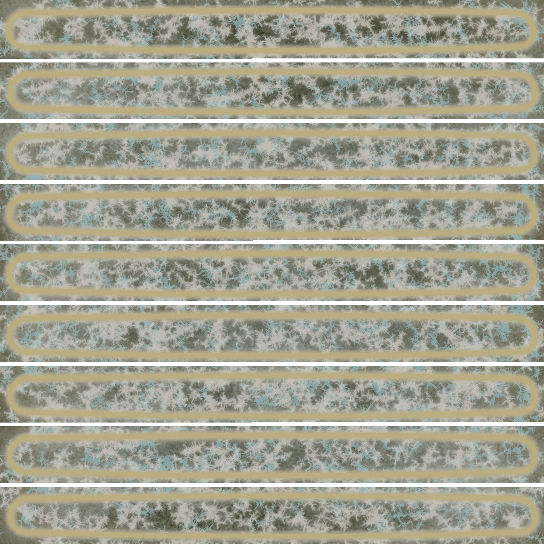 KMD2SOB001BN Декор чипсет Далия зелёный светлый глянцевый 20x20x0,95 Kerama Marazzi