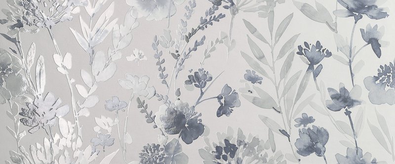 fQDC Milano Mood Flower Blu RT 50x120 FAP Ceramiche