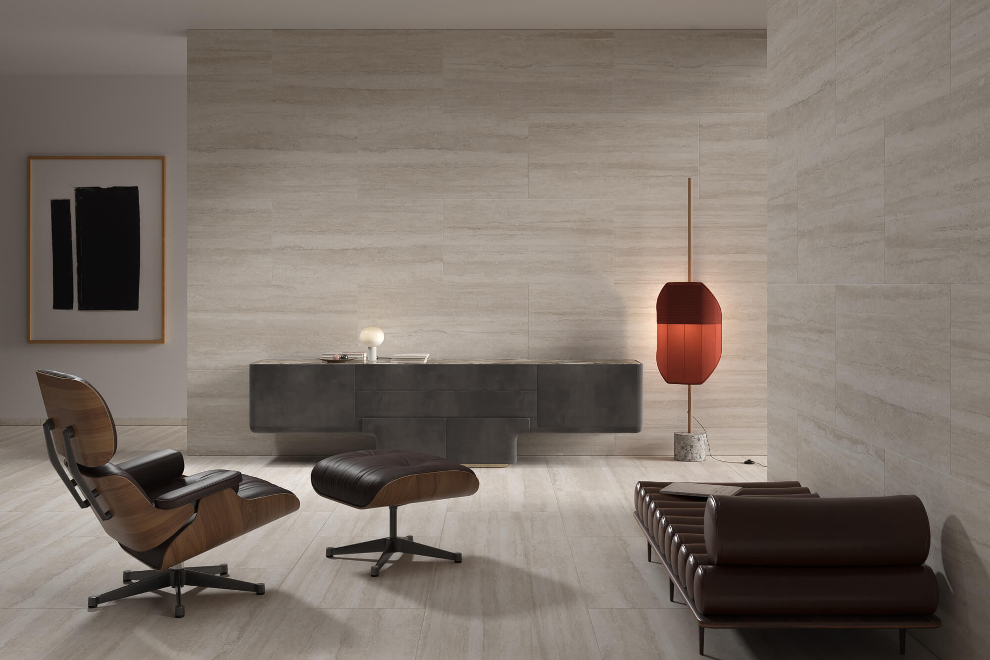 1184 Travertine Vein Beige Matt 120x60 Artcer