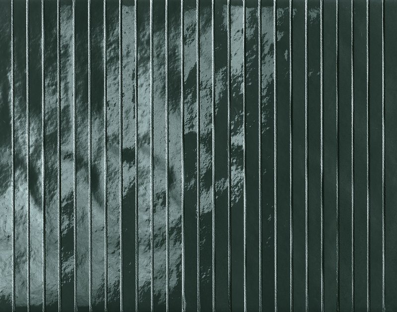 fROY Glim Petrolio Tratti Mosaico Brillante 24x30,5 FAP Ceramiche