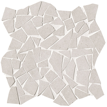 fOQP Nux White Gres Schegge Mosaico Anticato 30x30 FAP Ceramiche