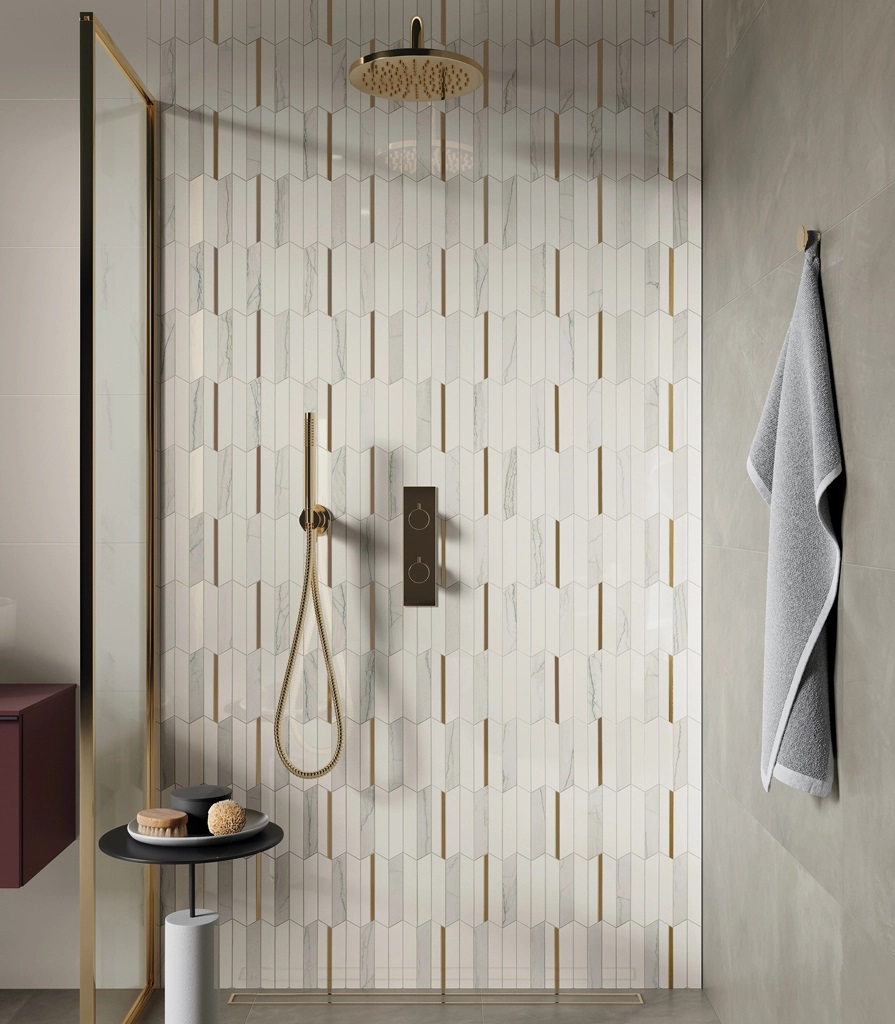 620110000186 Continuum Polar Mosaico Hexagon 25x29 Italon