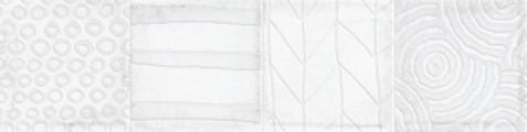 Alchimia Decor White 7,5x30 Cifre