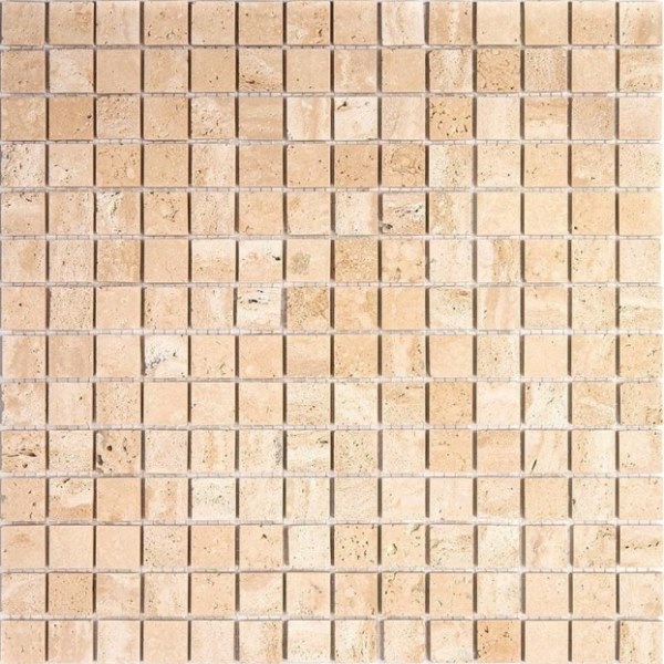 7M090-20P Travertine 20x20 305х305 Natural