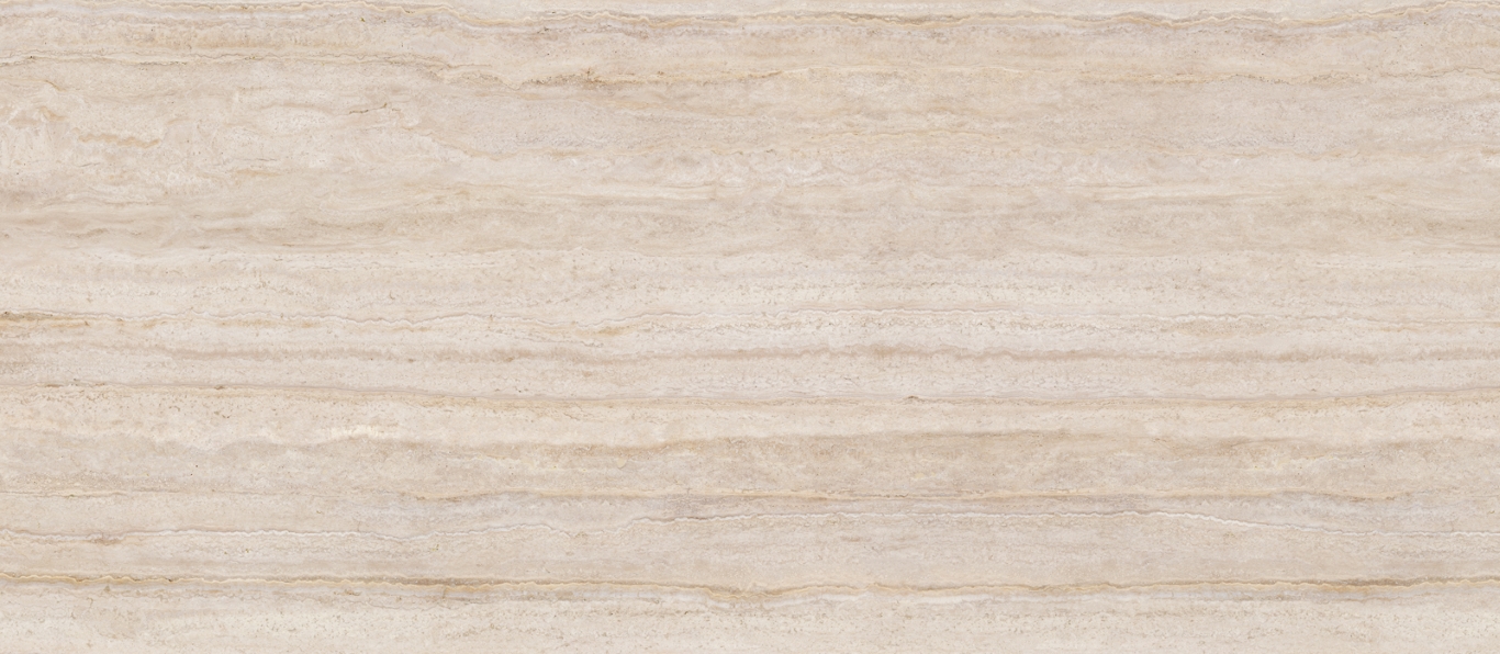 Travertino Almond Rec 6mm 120x280 TAU Ceramica