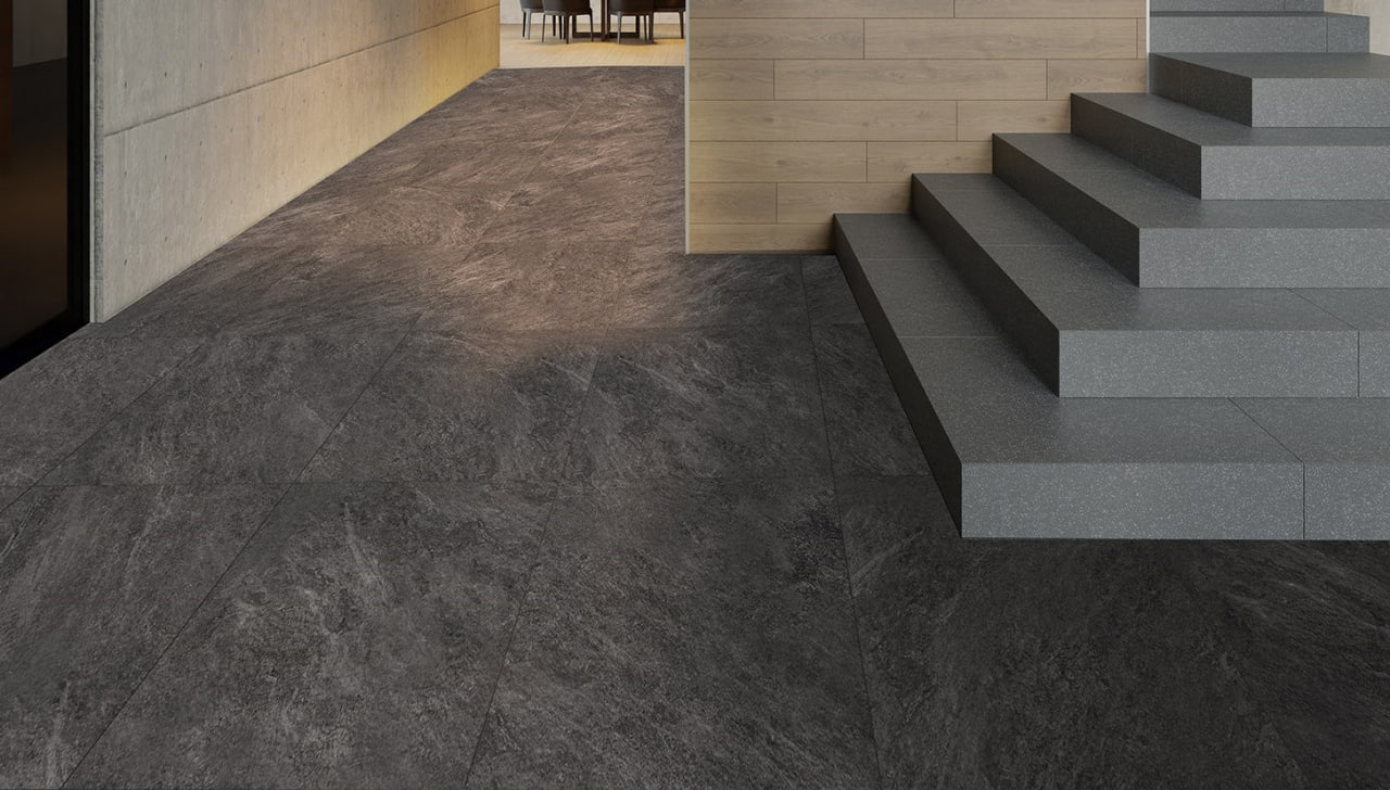 NR0385 Rocks Серый Темный 60х60 ProGRES Ceramica