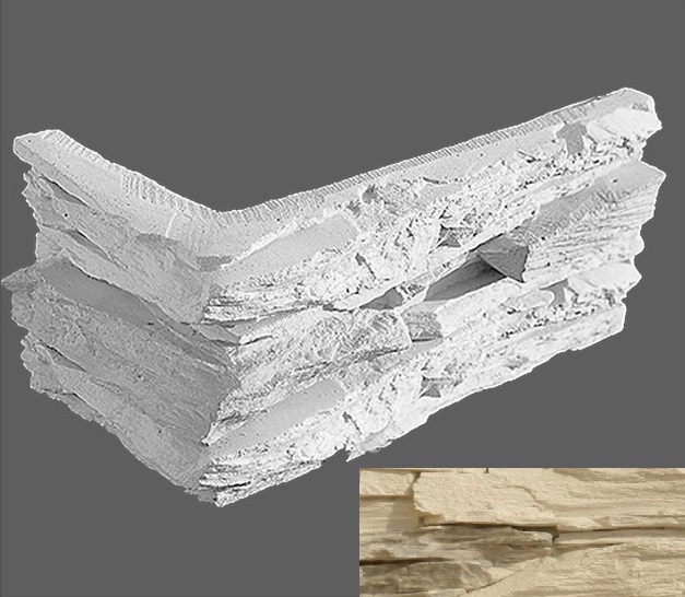 Угловой элемент Леонардо 088 20/10x10x3,5 Leonardo Stone