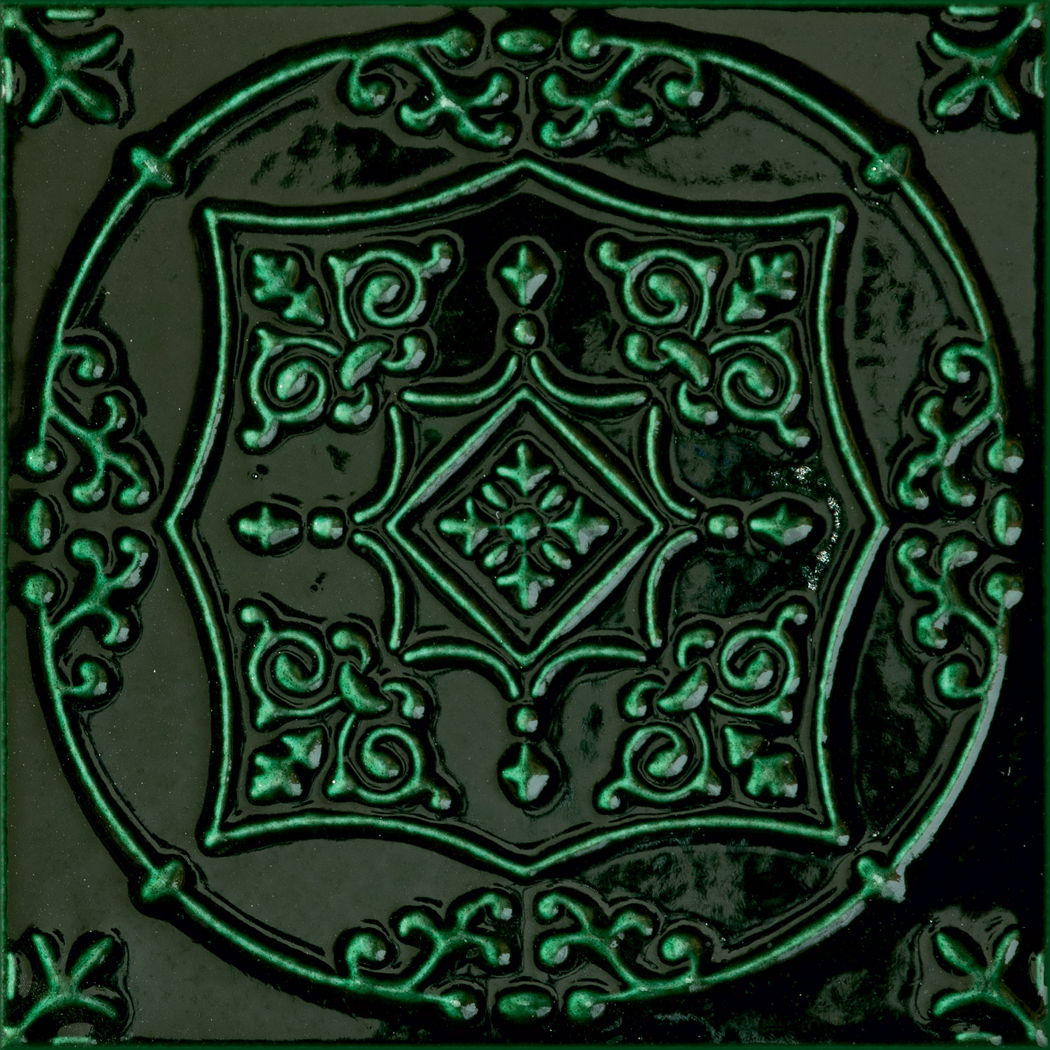 D-Tinta green 14.8x14.8 Tubadzin