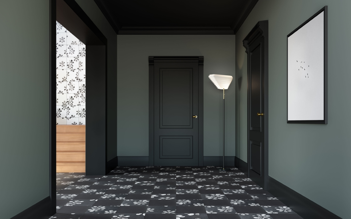 GACM51 Chymia Mix1 Black 30x30 Mutina