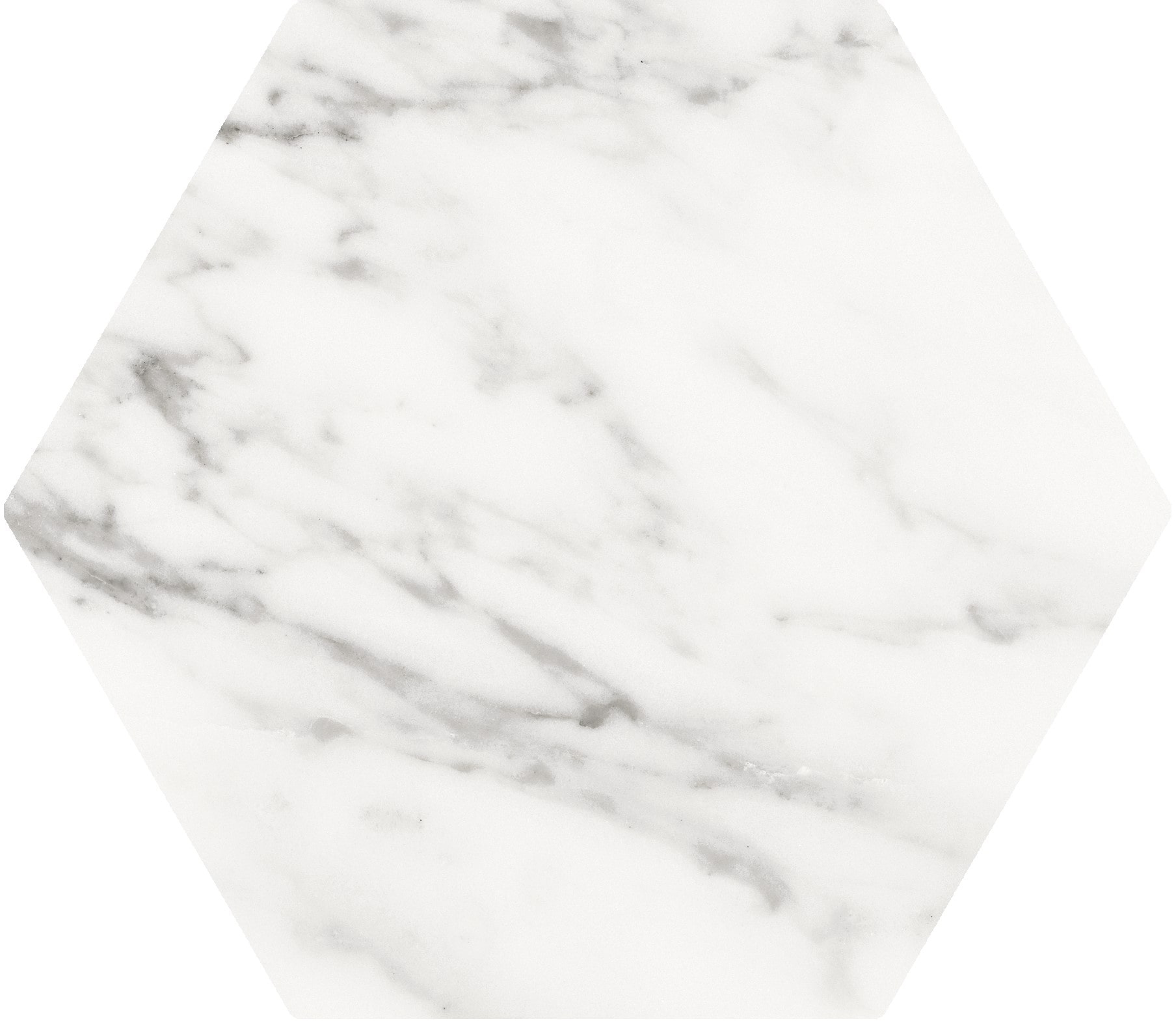 Cosmo Hex White 20x24 Click Ceramica