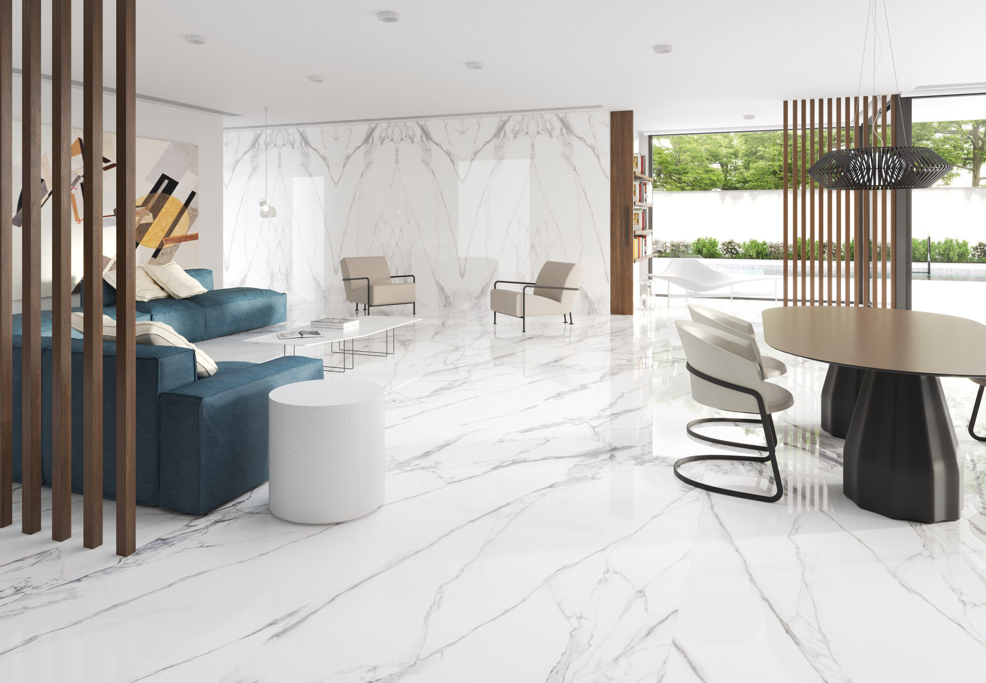 36874 Calacatta Extra White/100X275/P 100x275 Peronda фото 8