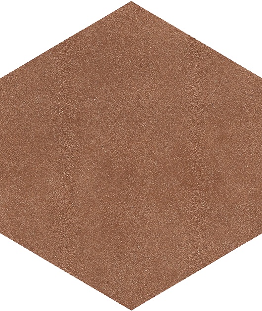 781813 Sensi Terre Mattone Grana Grip Esagono 22x20 Casa Dolce Casa