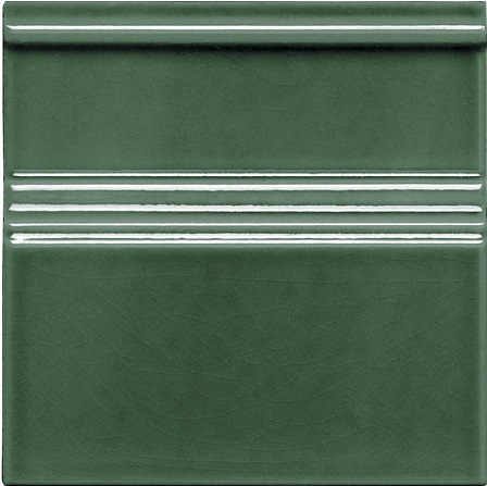 ADMO5205 Rodapie Clasico C/C Verde Oscuro 15x15 Adex