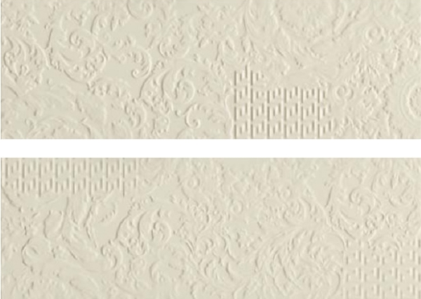 68642 GOLD CREMA PATCHWORK mix 25x75 Versace (Gardenia Orchidea)