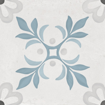 Sirocco Blue Garden 22,3x22,3 Harmony