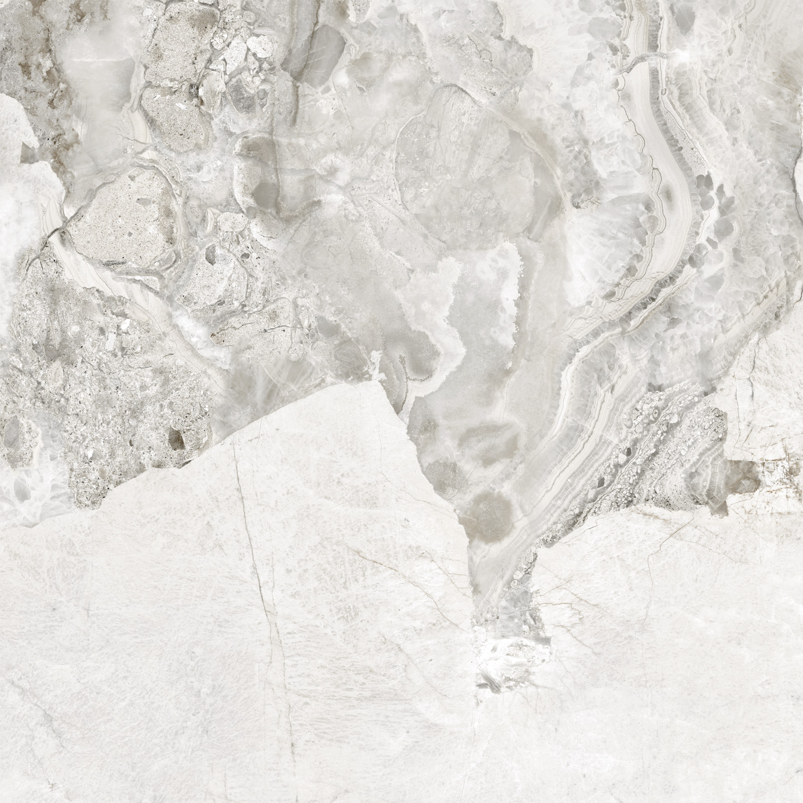 GFU6060PTG04R Patagonia Ice матовый карвинг 600x600x9 Alma Ceramica (Уралкерамика) фото 4