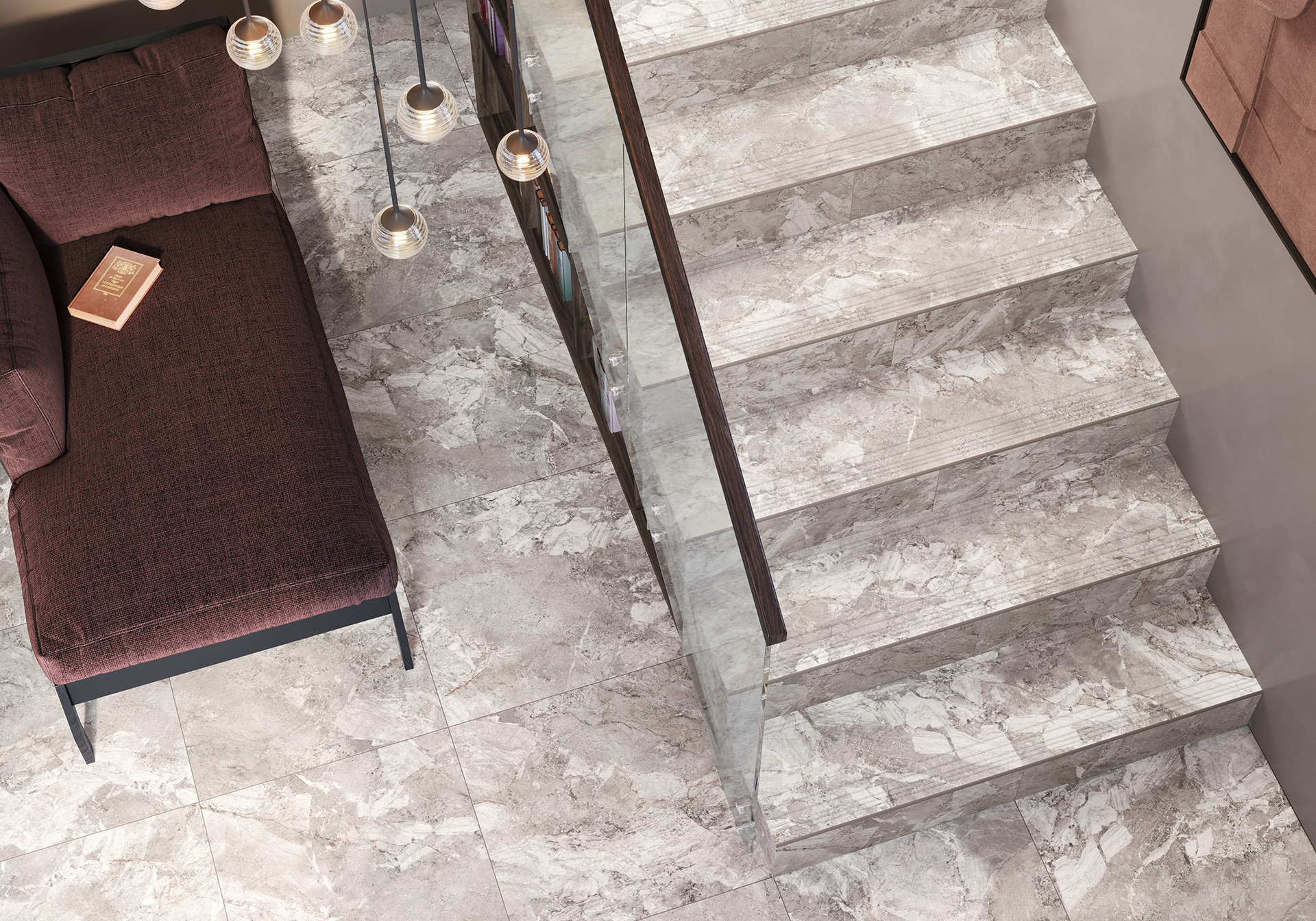 GFU6060LNS40R Landstone сахарный эффект 600x600x9 Alma Ceramica (Уралкерамика) фото 20