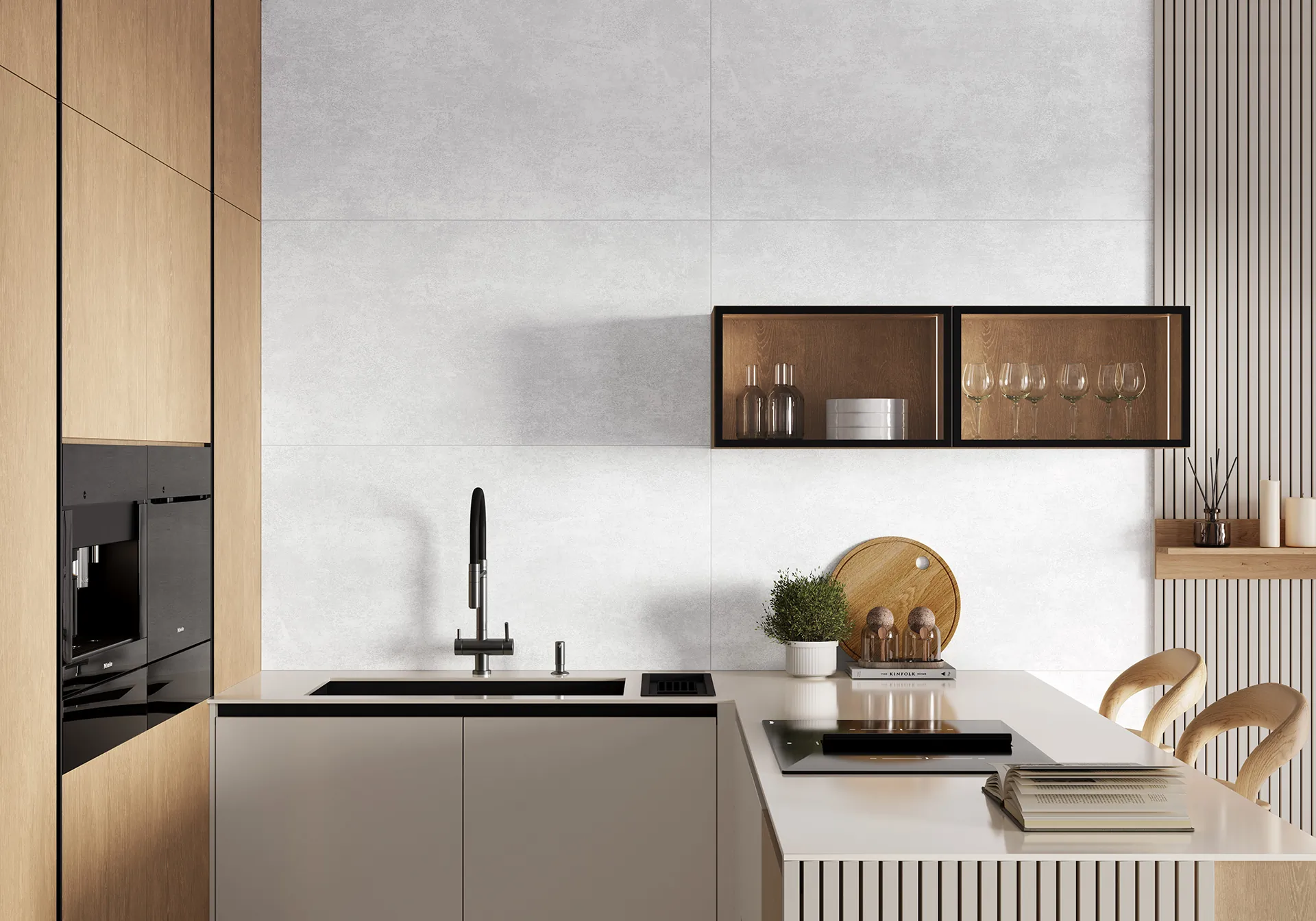 GFU6060BTE04R Beton Evo матовый граниль 600x600x9 Alma Ceramica (Уралкерамика) фото 9