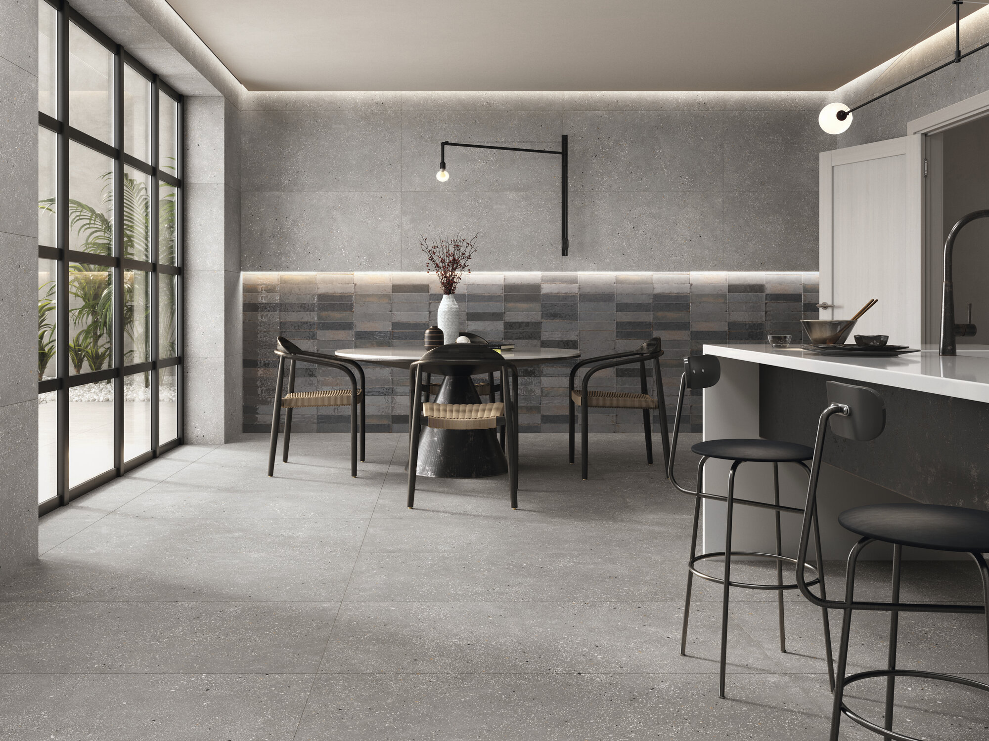 A039096 Ama Ricetta Graphite Rect. R10 60x120 Ape Ceramica